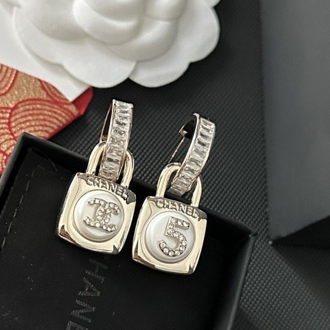 Ch*el earrings